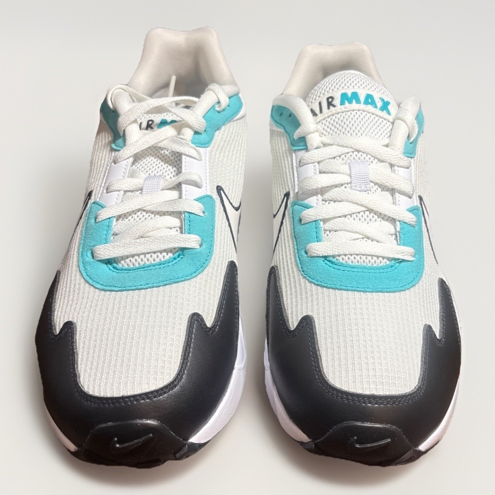 Men's 12 Nike Air Max Solo Running Shoes Sneakers White Turquoise Black